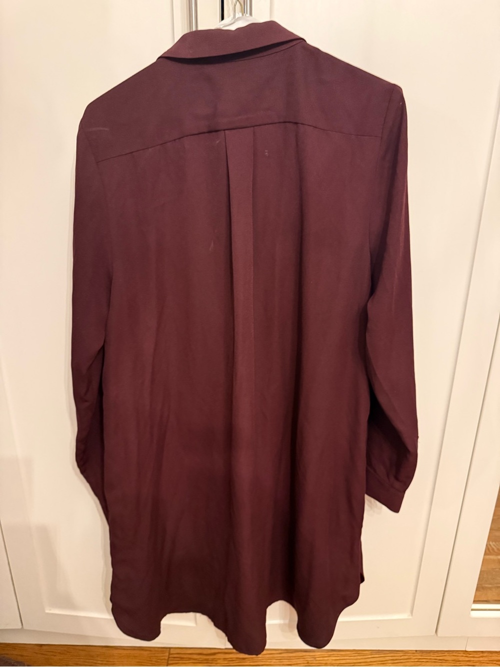 Aritzia Babaton Burgundy Long Sleeve Dress – Size M - Picture 6 of 7